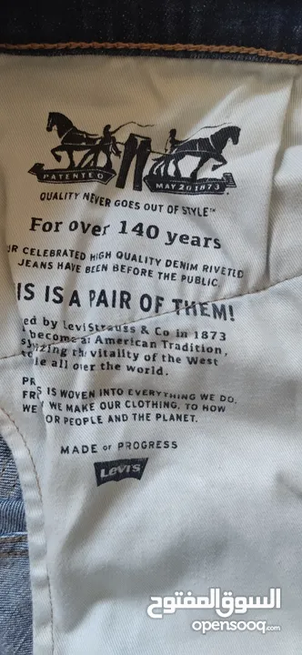 بنطلون Levis أصلي قصه 511 جديد