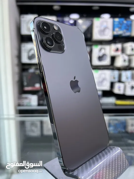 Used iPhone 12 Pro Max (128) GB  ايفون 12 برو ماكس مستعمل بحالة ممتازة  غير مفتوح او مصلح نهائيا ///