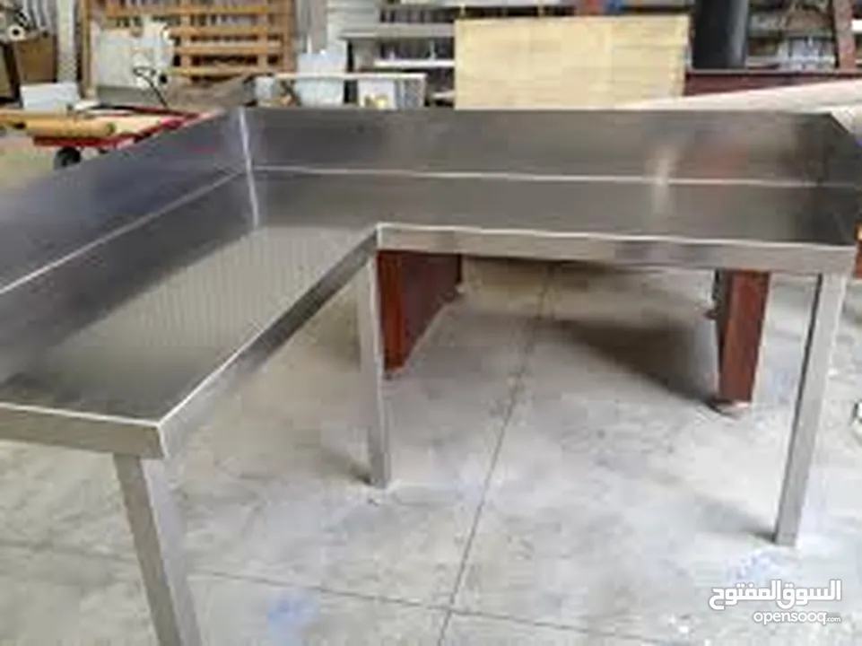 Stainless steel commercial kitchen equipment & exhaust Duct