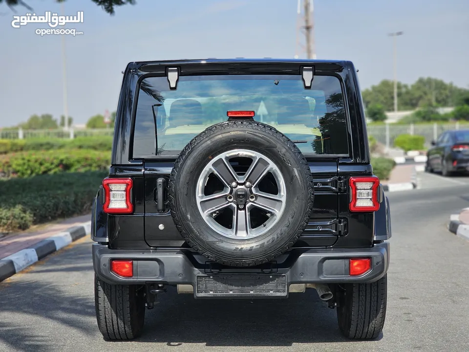 JEEP WRANGLER SAHRA GCC WITH WARRANTY 2018 FULL OPTION V6