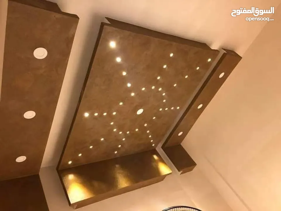 اللمسه الذهبيه لكافة أعمال الجبسن بورد والدهان ودهانات الديكور وبديل الخشب والرخام والصيانه العامة