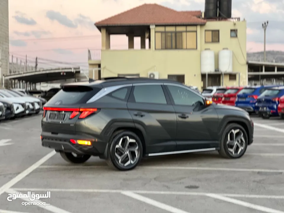 هونداي توسان/2023  HTRAC فل الفل فتحة سقف بانوراما  4x4 ///240Hp   ( Haybrid) 1600cc