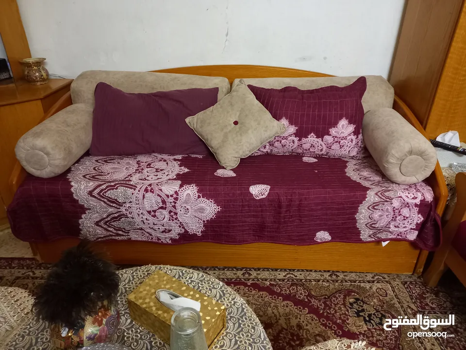 غرف شاملة تخت و مكتبة و خزاين