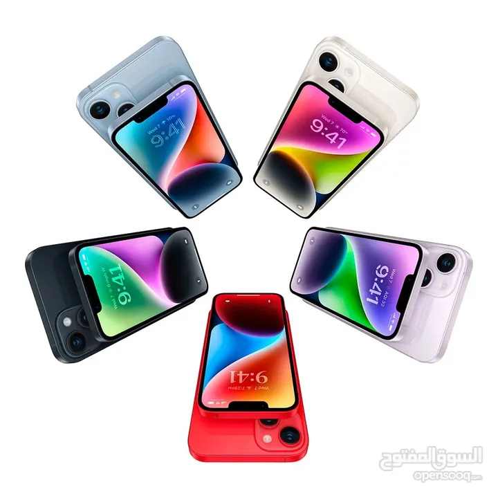 Iphone 14 (128GB) جديد كفالة الشرق الاوسط بسعر مميز