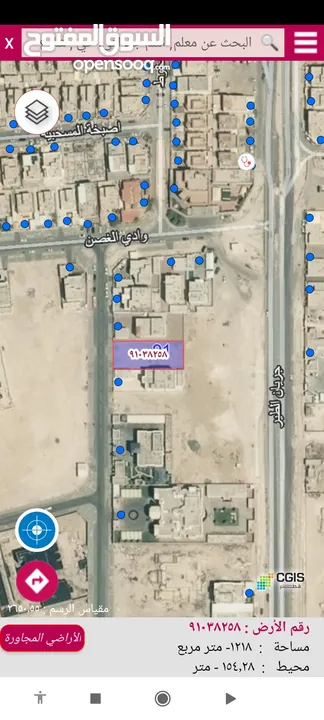 ارض مميزة للبيع