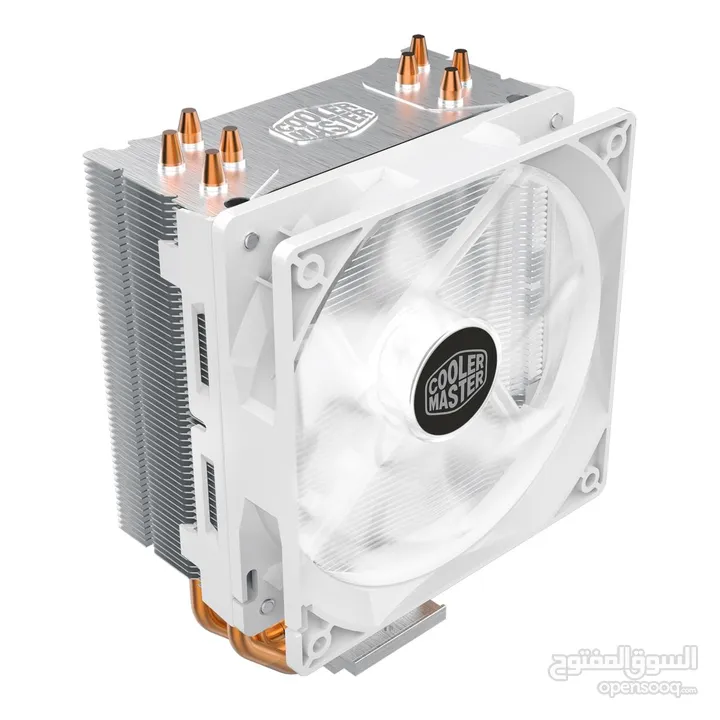 مبرد هوائي أصلي من كولر ماستر للمعالجات COOLER MASTER HYPER 212 WHITE EDITION INTEL LGA1700 - AMD