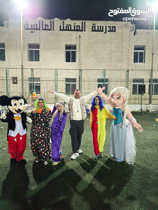 شخصية كرتونية يونيكورن _Unicorn لأعياد الميلاد وحفلات الأطفال