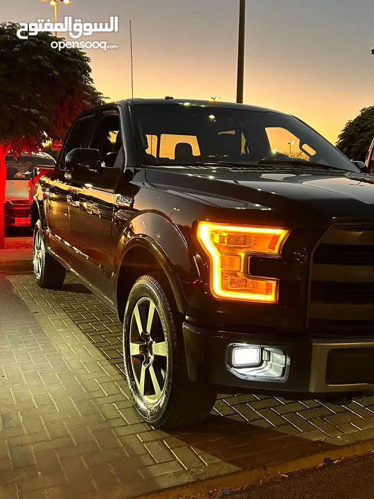 بكم F150 بحاله  ممتازه  2015 اعلى صنف متور 5000 افضل متور