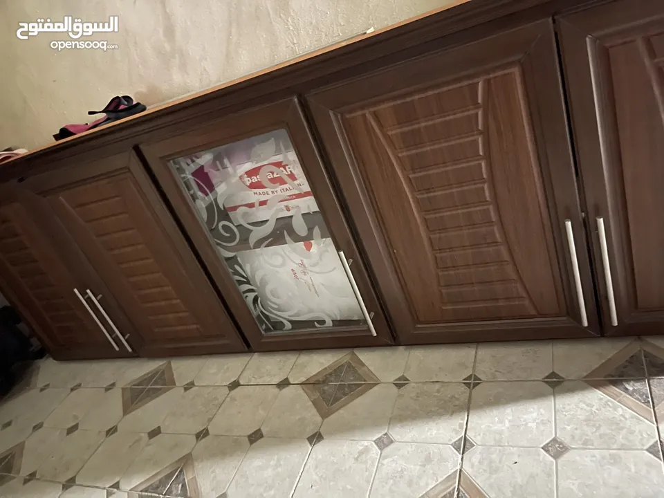 درفات مطبخ الامنيوم شبه جديد
