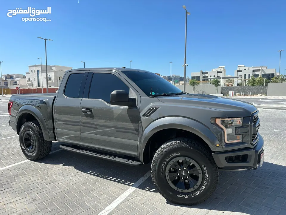 للبيع فورد رااابتر RAPTOR خليجي تحت الضمان  موديل 2018 الموتر تبارك الرحمن بحالة الوكالة