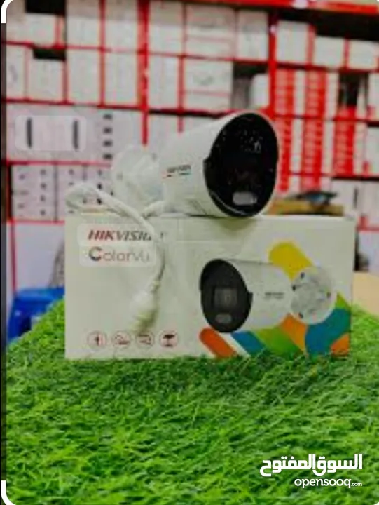 كاميرات 2ميجا بكسل هيك فيج عدد4 ابتداء من 105.00د شامل التركيب وكفالة الشركة الرسمية HIKVISION 2 MEG