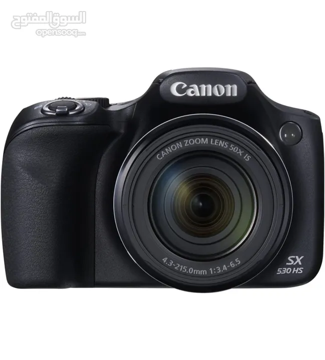 Canon PowerShot SX530 HS Digital Camera - Black