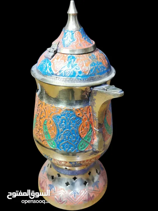 سماور مراكش او سماور مغولي ، تحفه فنيه مميزه