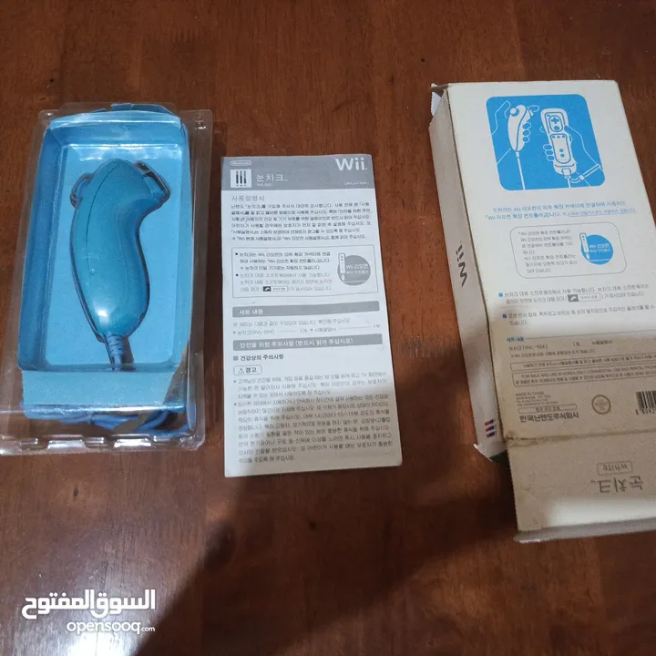 قطعة نادرة لهواة Nintendo – ذراع نانشوك أصلية إصدار نينتندو كوريا – جديدة بالكرتونة!