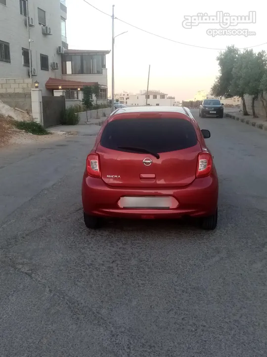 نيسان ميكرا موديل 2020 لون خمري ميتالك فحص كامل