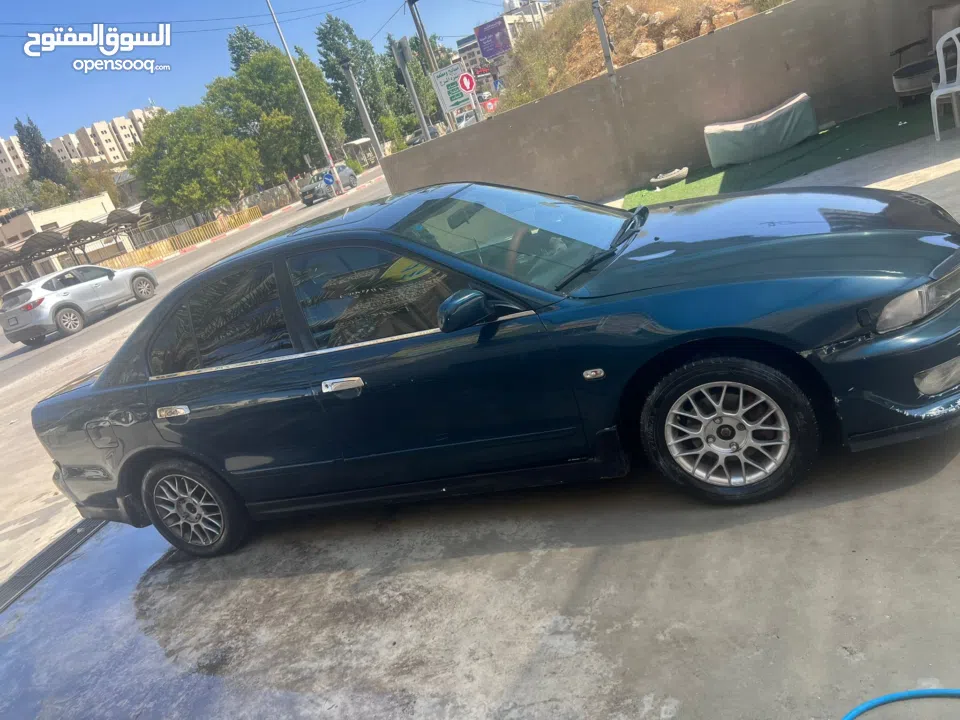 متسوبيشي جالانت 1999 اتوماتيك بوضع ممتاز للبيع كاش او نص بنص