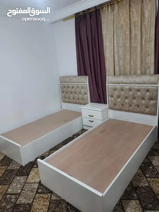 اتخوت مفرد شباب مقاس 190 في 90 بدون فرشه مفرد عادي او بكس مع إمكانية تغير الون