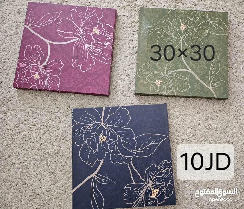 لوحات ايكيا ikea و غيره.. لوحة جدارية painting لوحات جدارية