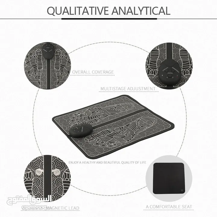 جهاز المساج مساج و تدليك القدمين الحديث بتقنية النبضات الكهربائية تدليك الاقدام  وتحفيز الاعصاب
