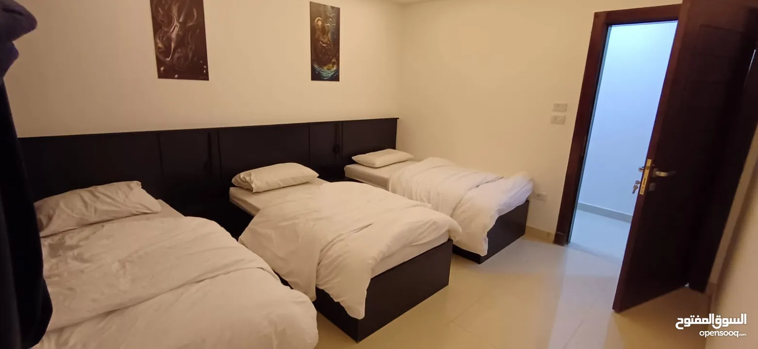 شقق فندقيه مفروشة مميزة vip بأجمل مناطق عمان طريق المطار ودير غبار والجبيهه