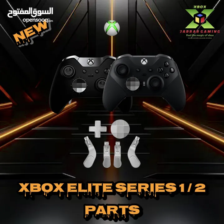 Xbox series x/s & one x/s Game Accessories  إكسسوارات خاصه باجهزه وايادي الاكس بوكس