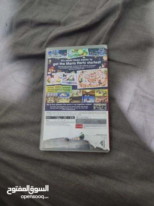 لعبة نينتندو سويتش super Mario party superstarsنينتندو سويتش مع كينترولار