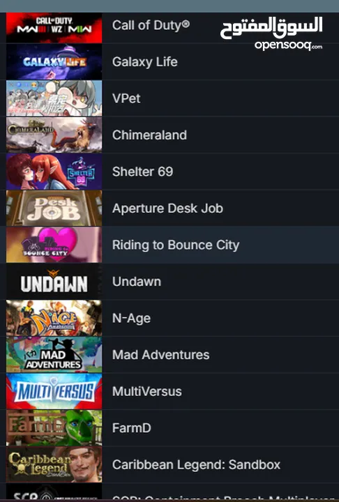 STEAM 209+ GAME (++ 10 JOD DISCOUNT FOR 7 DAYS ++)