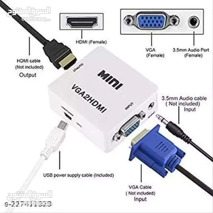 VGA TO HDMI Adapter