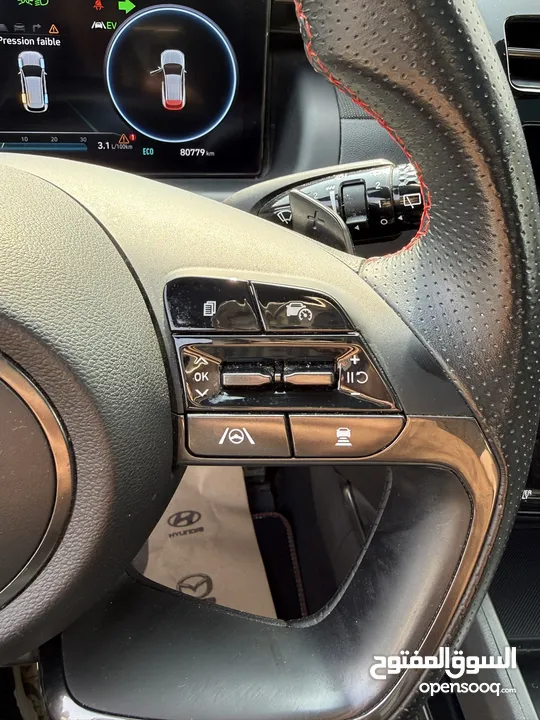 هونداي توسان NLine ترخيص 2022 محرك 1600 هايبرد plug in/يقطع على الشحنه 65 كيلو متر 271 حصان