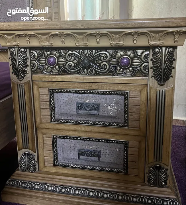 غرفة نوم ماستر خليجيه بحالة جيده جدا للبيع