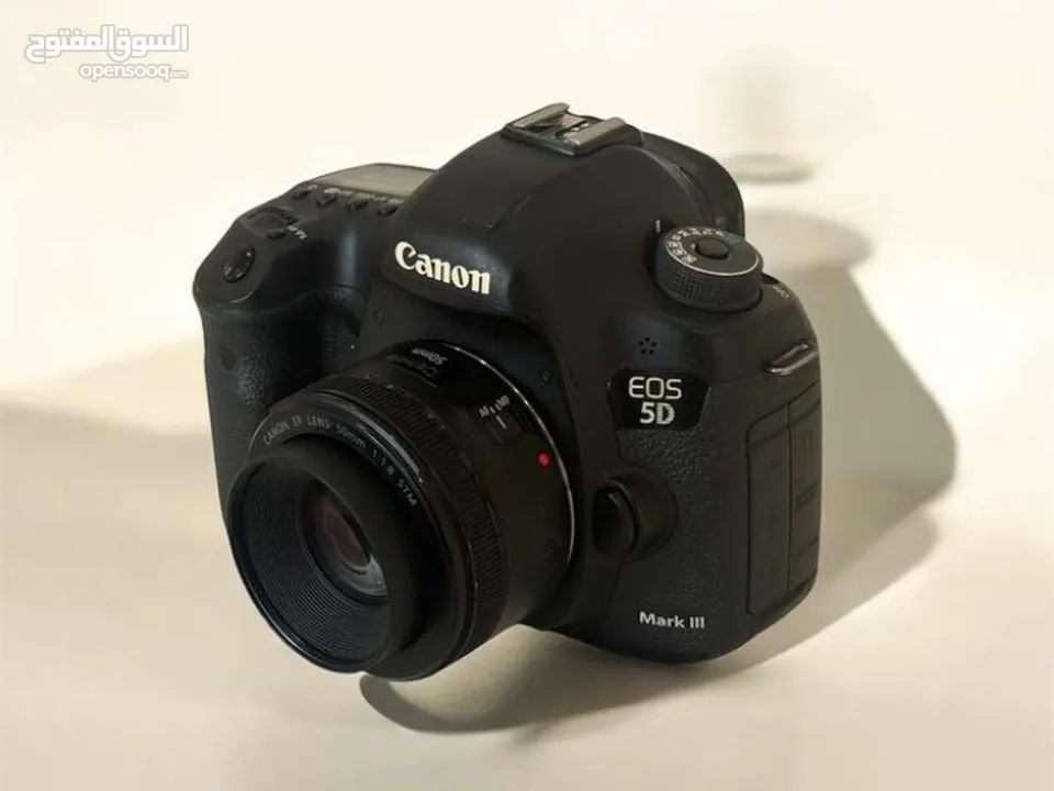 كاميرا كانون 5 دي مارك 3 للبيع ، canon 5D Mark III for sale