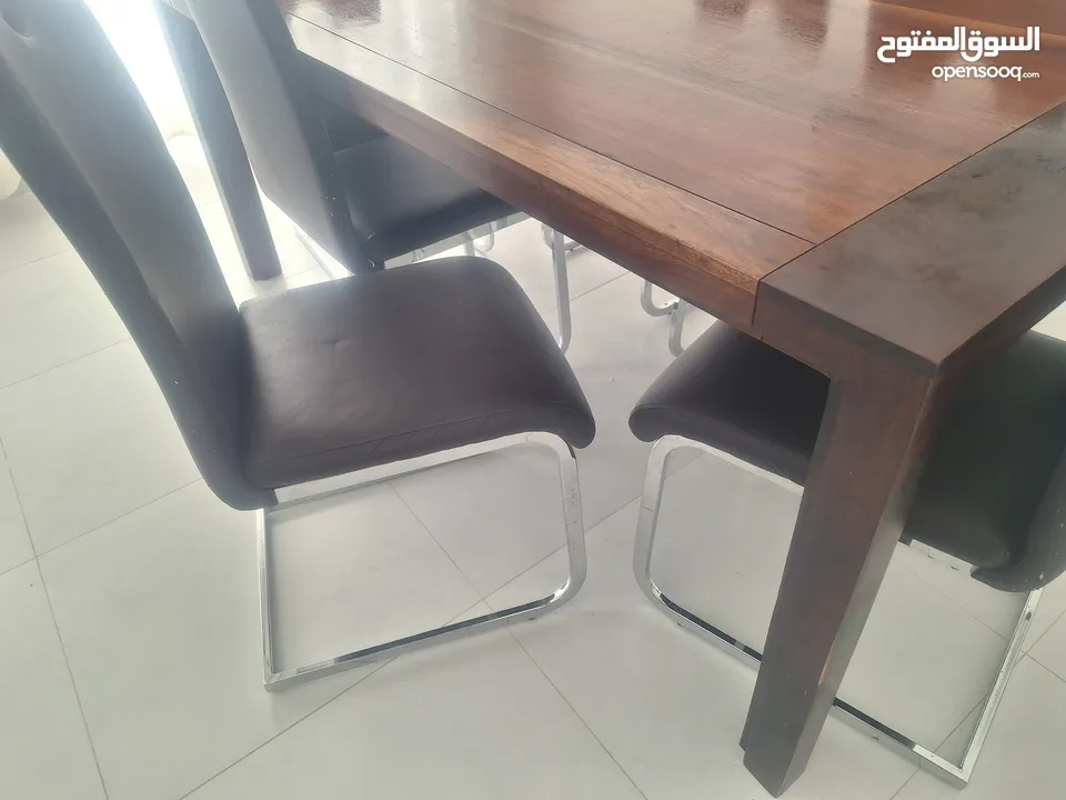 dining table with 6 chairs