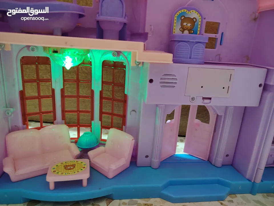 بيت الالعاب بجودة عالية واستعمل اسبوع فقط