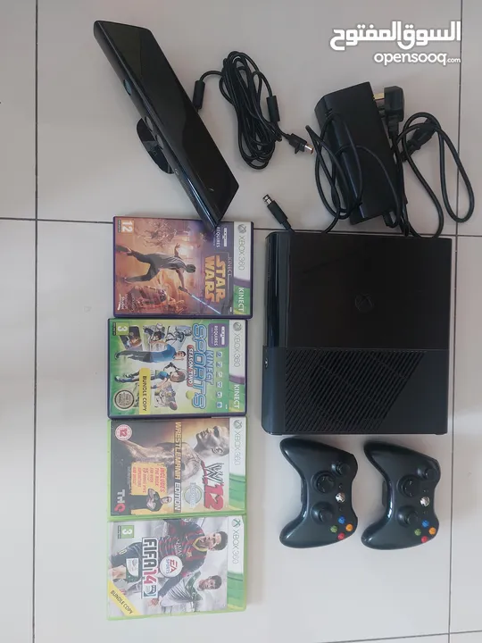 مستعمل XBOX 360 + KINECT