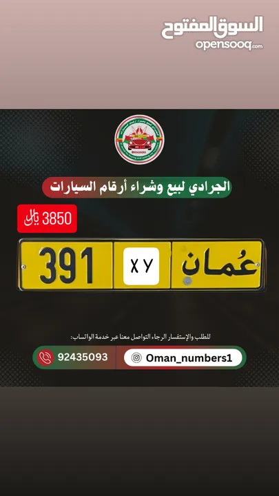 رقم ثلاثي مميز 391