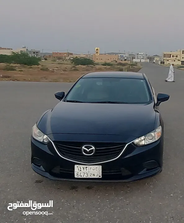 Mazda 6 2016 sedan dark blue