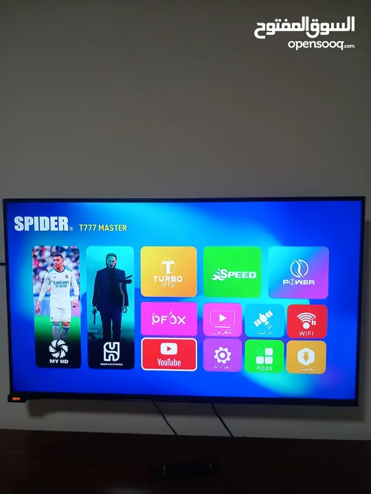عرض ريسيفر سبايدر HD بحاله الزيرو جميع الاشتراكات