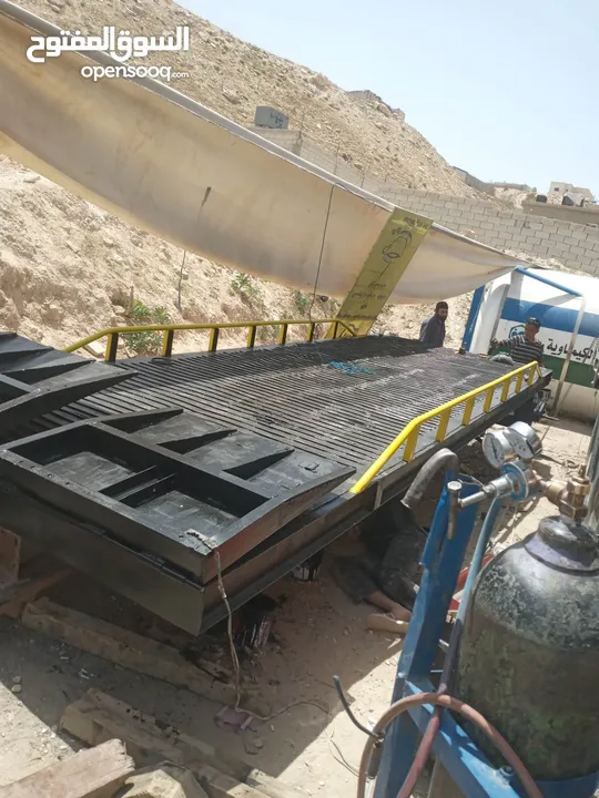 شركةالروادلرمبات =رمبات تحميل وتنزيل البضائع والسيارات جميع المقاسات والأحجام ثابت ومتحرك