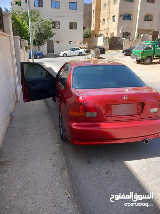 هوندا سيفك موديل 1998 للبيع فقط  متور 1500cc اقتصاد