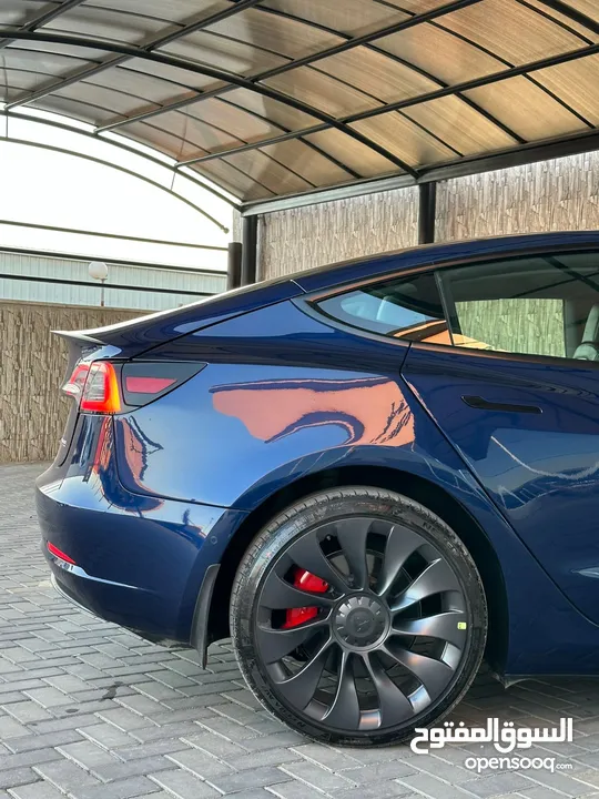 Tesla Model 3 2022 تيسلا بيرفورمانس دول موتور فحص كامل بسعر مغررري جدا