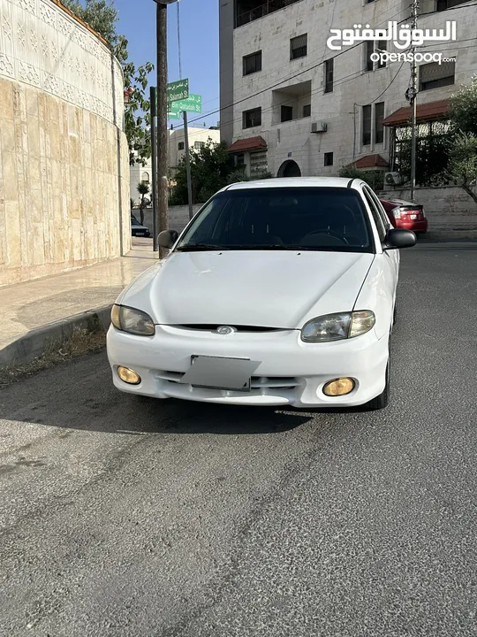 هيونداي اكسنت 97 قصة الدب هاتشباك بحالة ممتازة