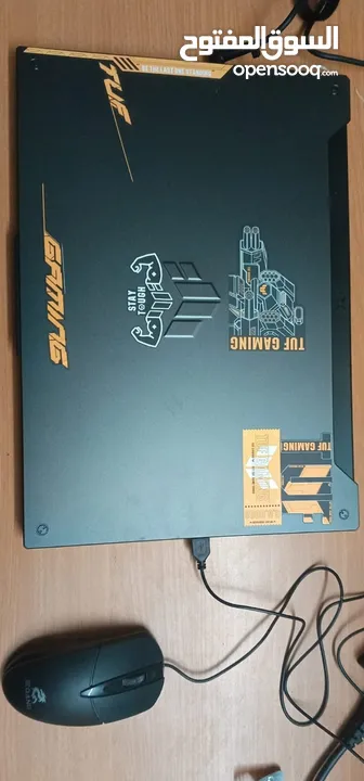 Asus tuf 15 gaming laptop للبيع مع كفالنه استعمال خفيف