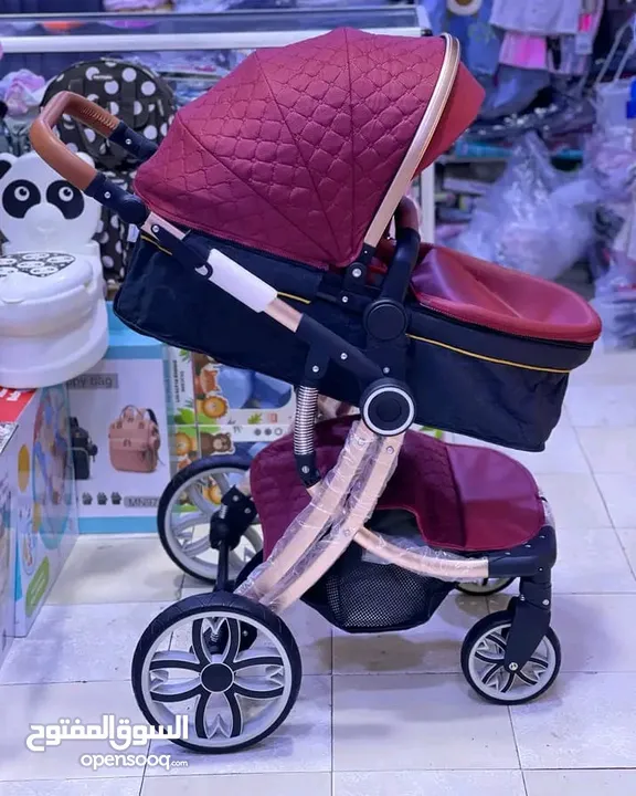 Poussette Style Européen de Lux multifunction 0-4 Ans