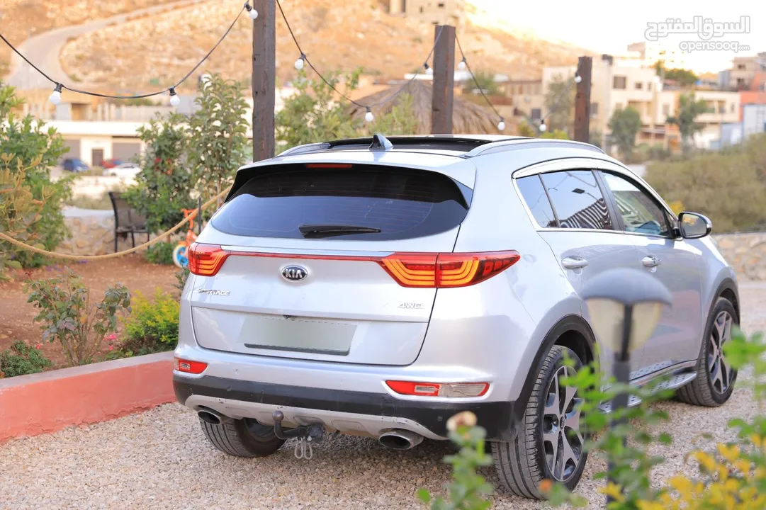 كيا سبورتج جتي لاين 2016فلل اضافات مع فتحة سقف بنوراما للبيع بسعر حررررق كاش نخب و ماتور 2000ديزل