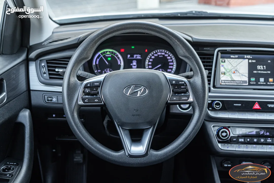 Hyundai Sonata 2019   السيارة بحالة ممتازة جدا