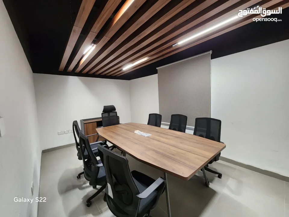 مكاتب مفروشة جاهزة للاستخدام العذيبة-Furnished offices ready to use in Al Athaiba