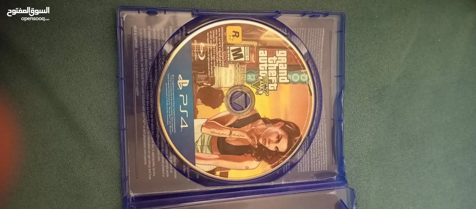 للبيع لعبة GTA V أصلية – نسخة CD الحالة: شبه جديدة (بدون خدوش)