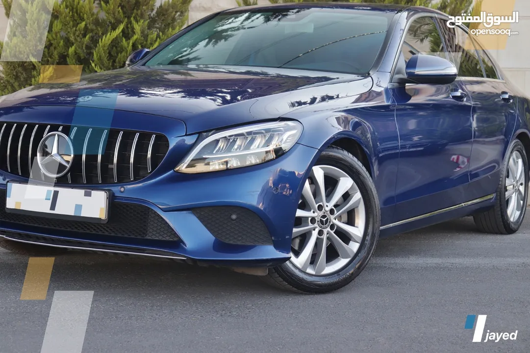 مرسيدس/Mercedes C200 (2020) 1500 CC Turbo / Mild Hybrid    95000 KM  Exterior: Brilliant Blue