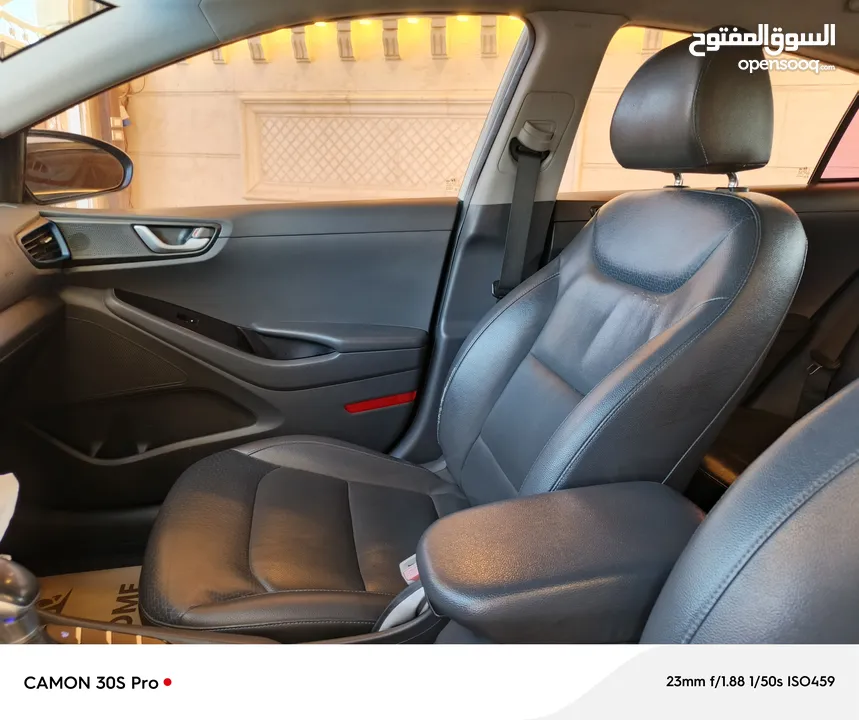 هونداي ايونك فحص 7جيد بدون ملاحضات استعمال شخصي وستخدام خفيف عداد 188km