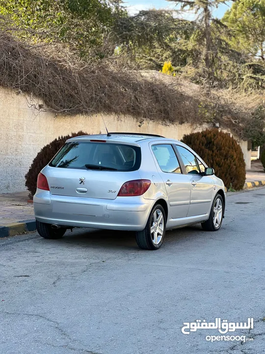 سيارة بيجو 307 موديل 2003 للبيع